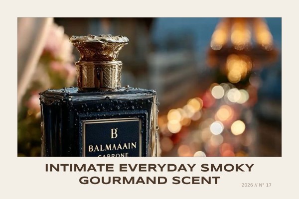 intimate everyday smoky gourmand scent